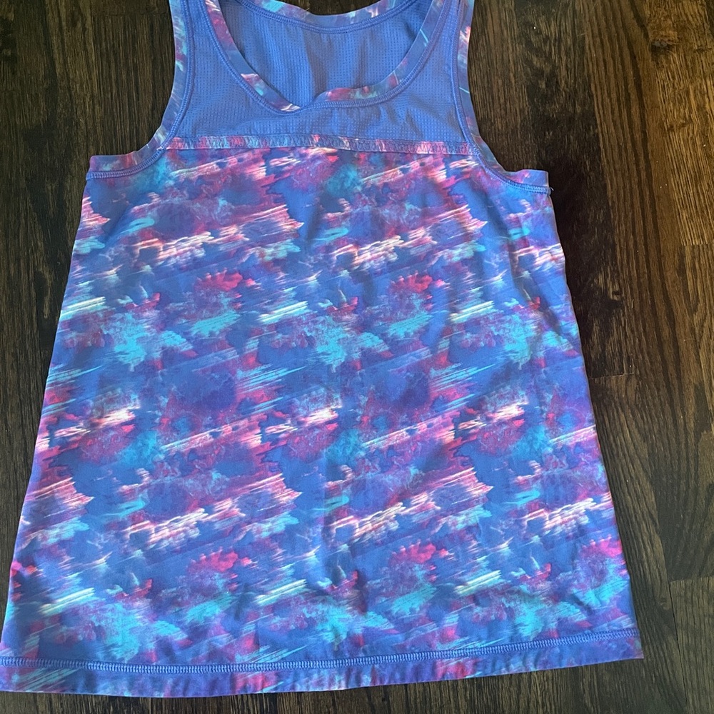 Ivivva Girls Tank Top in Blue and Pink and Purple - Picture 5 of 5